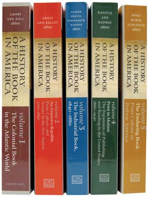 cover image of A History of the Book in America, 5-volume Omnibus E-book